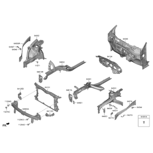 Niro Nouvelles pièces et accessoires pour voitures et camions 64502AT000 - Product Image 2