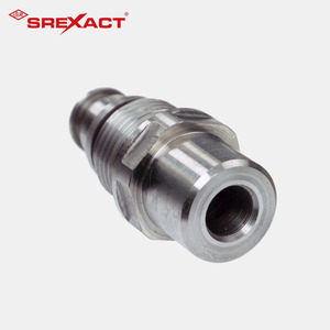 Pièces de soupape hydraulique en laiton usinées avec précision par CNC SREXACT, composants métalliques - Product Image 2