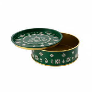 Boîte en étain soudée sur mesure pour biscuits, bonbons, chocolat et thé - Product Image 4