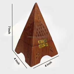 Varilla de incienso de madera al por mayor de primera calidad y soporte de Dhoop con forma bonita para uso aromático - Product Image 1