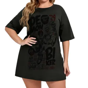 Camisetas Extra Grandes Transpirables para Mujer al por Mayor, Camisetas de Marca de Primera Calidad, Camisetas para Damas, Camisetas para Chicas - Product Image 1