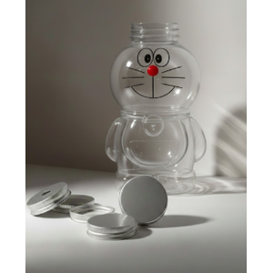 Bouteille en plastique PET de 400 ml avec bouchon à vis en aluminium, forme de dessin animé, fabriquée au Vietnam pour l'emballage de boissons en Asie - Product Image 6