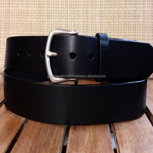 เข็มขัดหนังแท้เรียบง่ายตามสั่งแฟชั่นเข็มขัดลำลองคลาสสิกสำหรับผู้ชายและผู้หญิง - Product Image 4