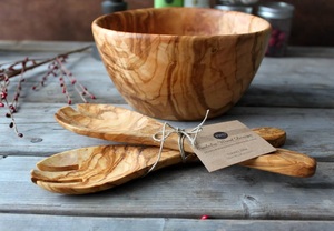 Tazón de madera, cuenco de madera, tazones, tazón para ensalada, regalo de madera, regalo de cumpleaños, regalo para ella, regalo para él, regalo de cocina, regalo de Navidad - Product Image 6