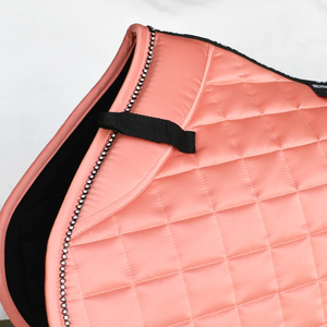 แผ่นรองอานม้าสำหรับอานม้าแบบอังกฤษ ทำจากผ้าไหม พร้อมรูเจาะ - Product Image 6