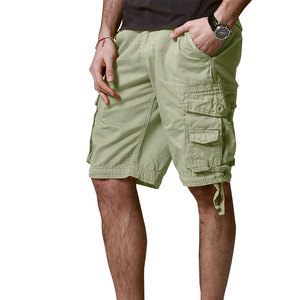Nouveaux shorts cargo non tissés les plus populaires, séchage rapide, style urbain, taille élastique, poches, couleur unie, pour activités de plein air et gym, pour hommes - Product Image 4