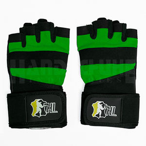 Gants d'entraînement élégants pour le fitness, accessoires de sport, gants de musculation à demi-doigts avec sangle de poignet réglable - Product Image 2