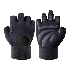 Gants de musculation sportifs personnalisés Geo Brothers Company, demi-doigts, polyester léger, respirant, qualité supérieure - Product Image 2