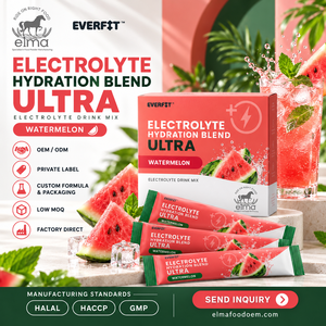 Elma Food - Polvo Electrolítico 1KG Sin Azúcar Añadido, 50 Porciones, Fórmula de Reposición de Minerales para Hidratación, Sin GMO, Para Adultos y Músculos - Product Image 1