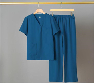 Tenues d'uniformes médicaux confortables pour hommes – Ensembles respirants pour dentistes et infirmiers, grandes tailles - Product Image 2