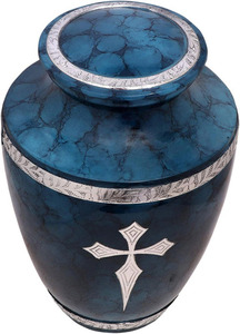 โกศบรรจุอัฐิสำหรับผู้ใหญ่ โกศตกแต่งสำหรับงานศพ โกศฝังศพสำหรับชายและหญิง โกศทำมือ - Product Image 5