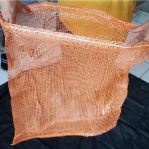High Quality Vegetable <b>Net</b> Bag 50x80cm <b>Mesh</b> Sack for Fruit Harvest Durable Breathable 45-60kg Agriculture Packaging - Product Image 4