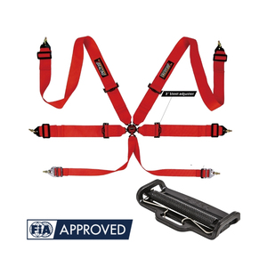 Vente en gros AD02 Ajusteur de ceinture de sécurité en acier 75mm pour sangle de harnais de course, Compatibilité FIA 8853 2016, Usine OEM ODM - Product Image 1