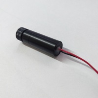 Module de diode laser rouge Ismartlaser haute précision <0,3 degré 12x30mm 635nm <10mW à focalisation fixe, nouveau laser de positionnement