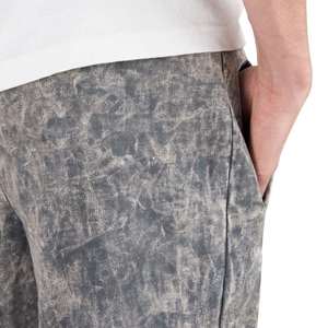 Pantalones Jogger de Felpa 100% Algodón con Lavado Ácido y Logotipo Personalizado, Diseño Nuevo, para Hombre, Tallas Grandes, Cintura Media, Corte Acampanado con Cordón Ajustable - Product Image 4