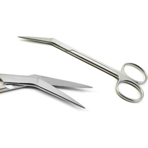 Iris Angular Scissor 11cm 4.5 Inch High Quality Stainless Steel Tissue Surgery Sharp Dental Scissors Medic Instruments - Product Image 1