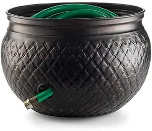 Supports de rangement durables en métal faits à la main pour tuyaux de jardin extérieurs, avec options personnalisables pour organiser les longs tuyaux - Product Image 6