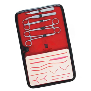 Complete Electric Orthopedic Practice <b>Suture</b> <b>Kit</b> Stainless Steel Instruments for Medical Veterinary Students Realistic Silicone - Product Image 1
