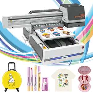 Impresora <span class=keywords><strong>UV</strong></span> de Inyección de Tinta Automática 6090, Impresora <span class=keywords><strong>UV</strong></span> Plana para Etiquetas de Cristal, Cabezal de Impresión Epson I3200, Impresión A1 a <span class=keywords><strong>Precio</strong></span> Competitivo - Product Image 1