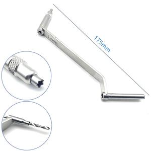 Manual Orthopedic Instrument Set Universal Stainless Steel <b>Drill</b> <b>Guide</b> Double-Head Surgical Bone <b>Drill</b> Bits CE by Grip Surgical - Product Image 4