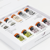 Soin coréen pour la peau : Sérum aux peptides DR.DRAWING PDRN Amino Barrier Exosome, Niacinamide, effet lifting, peau de verre, éclat et apaisement.