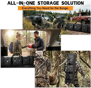 Sac de 36 pouces, résistant à l'eau et à la poussière, rembourré pour le rangement des accessoires, sac à dos pour une utilisation en intérieur et en extérieur - Product Image 2