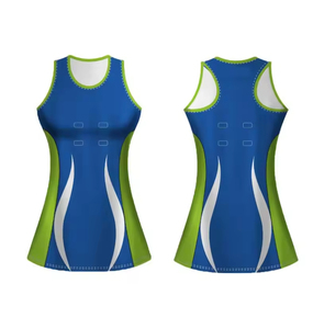 Robe de netball respirante de haute qualité pour femmes, tenue de sport confortable, uniforme pour les joueuses de netball, uniforme de netball à prix avantageux - Product Image 4
