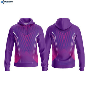 เสื้อฮู้ดสไตล์สตรีทสำหรับออกกำลังกาย ผลิตเสื้อผ้ากีฬาแบบ Private Label - Product Image 5