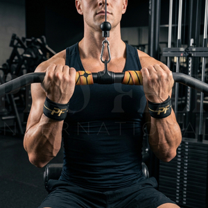 Sangles de musculation personnalisées avec logo, rembourrées en néoprène, support de poignet, sangles d'entraînement de gym, accessoires de fitness robustes - Product Image 4