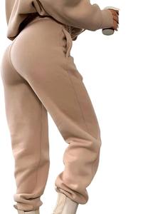 Survêtements personnalisés de couleur unie, streetwear, pulls, sweat-shirts pour femmes, survêtements surdimensionnés de haute qualité, taille plus - Product Image 6