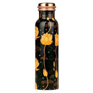 High Quality Personalized Luxury Handmade <b>Copper</b> Hydration Bottle-Eco-Friendly Wedding Back-to-School Gift <b>Screw</b>-On Lid - Product Image 4