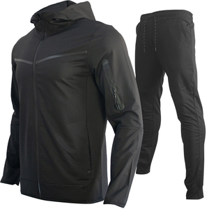Conjuntos de Sudaderas con Capucha y Pantalones Deportivos para Hombre, Ropa de Marca, Ropa Deportiva de Alta Calidad, Uniforme de Fútbol, Chándal con Cremallera para Hombre - Product Image 4