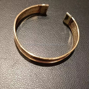 Brazalete Ajustable de Moda para Mujer Elegante, Brazalete de Latón Premium Hecho a Mano - Product Image 1