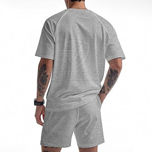 High Quality <b>Men</b> <b>Shorts</b> <b>And</b> <b>T</b> <b>Shirt</b> <b>Set</b> Soft Cotton <b>Men</b> <b>Shorts</b> <b>And</b> <b>T</b> <b>Shirt</b> <b>Set</b> For Gym Training <b>And</b> Daily Wear - Product Image 3