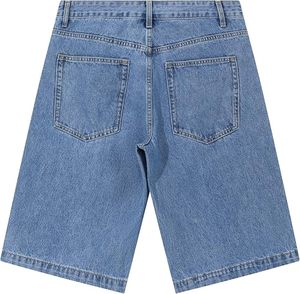 Shorts de Mezclilla para Hombre, Largura hasta la Rodilla, Cintura con Cordón Ajustable - Product Image 4