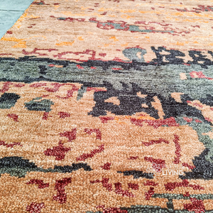 Alfombra de Lana de Nueva Zelanda RTS |   Alfombra Multicolor Tejida a Mano |   Alfombra de Alta Densidad (GSM) - Product Image 2