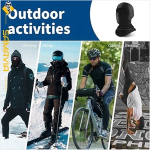 Cagoule 100 % polyester disponible en stock pour la pratique de sports tactiques, de cyclisme, de randonnée et de camping en extérieur - Product Image 5