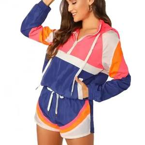 Veste coupe-vent personnalisée pour femme, légère, imperméable, fermeture éclair intégrale, vêtements de sport d'extérieur pour la course à pied et le cyclisme - Product Image 4