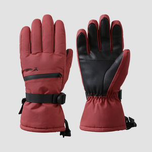 Wholesale Windproof Ski Snow Snowboard <b>Gloves</b> Waterproof Touchscreen Winter Sports Leather <b>Gloves</b> For Motorcycle Outdoor <b>Work</b> - Product Image 1