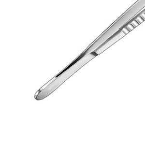 Pinzas de Sutura de Tejido Premium de Acero Inoxidable con Puntas Dentadas 1x2, Instrumentos Médicos Quirúrgicos para Clínica, con Marcas CE e ISO - Product Image 4