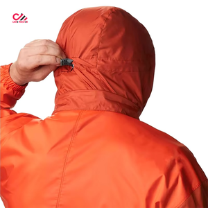 Manufacturers Custom <b>Winter</b> Windbreaker Zip-Up Hoodie <b>Waterproof</b> Breathable Front Nylon Vintage Lightweight Windproof <b>Jacket</b> <b>Men</b> - Product Image 4