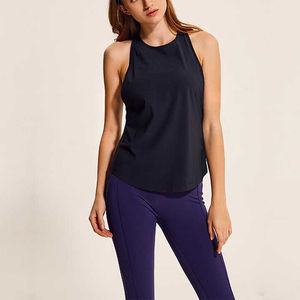 Camiseta Corta de Verano para Mujer, Color Sólido, Mezcla de Algodón, Top Corto, OEM, ODM, Personalizable - Product Image 3