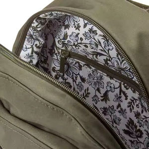 Sac à dos de sport et de loisirs robuste, résistant à l'eau, léger, avec fermeture éclair, motif géométrique, en polyester, pliable, avec cadre externe - Product Image 5