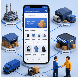 Desarrollo de Aplicaciones Móviles B2B al por Mayor para Gestión de Compradores y Vendedores, Control de Inventario, Análisis y Seguimiento de Existencias, Linux/MAC, Internet - Product Image 4