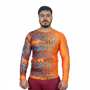 Prix d'usine – Rashguard homme léger, durable, à manches longues, séchage rapide et respirant – Vente en gros – Fabriqué au Pakistan - Product Image 3