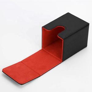Pochette à cartes de poker multifonction en cuir véritable écologique personnalisée, étui à cartes classique avec logo personnalisé pour jeu en intérieur - Product Image 2