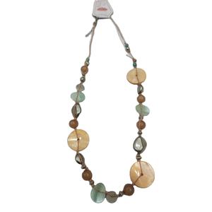 สร้อยคอจี้รูปหัวใจทำมือจากเรซินธรรมชาติรักษ์โลก คุณภาพสูง สไตล์วินเทจ ของขวัญสุดพิเศษ - Product Image 1