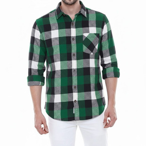 Chemises en jean pour hommes de grande taille, style décontracté, tendance, couleur bleu uni - Product Image 2
