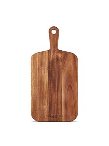 Planche à découper rectangulaire en bois Cole & Mason avec poignée, finition naturelle, planche à découper de cuisine en une seule pièce - Product Image 1