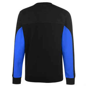 Sudadera de Cuello Redondo con Bloques de Color para Hombre, Corte Regular, Tejido de Poliéster y Algodón, Estilo Casual Otoñal - Product Image 2